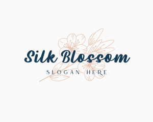 Nature Blossom Flower logo design