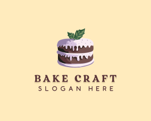 Dessert Cake Baking logo design