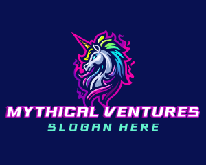 Mythical Unicorn Clan logo design