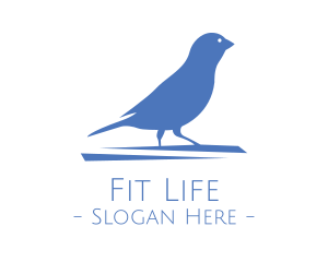 Small Blue Bird  logo