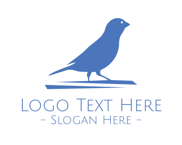 Small Blue Bird  logo