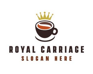 Royal Coffee Cup logo design