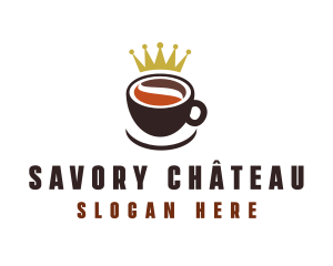 Royal Coffee Cup logo design