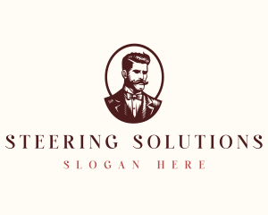 Gentleman Suit Clothing Logo