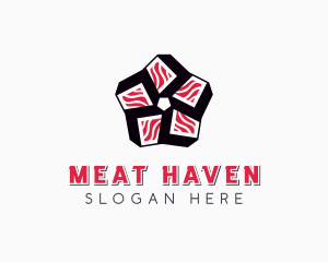 Steak Wagyu Restaurant logo design