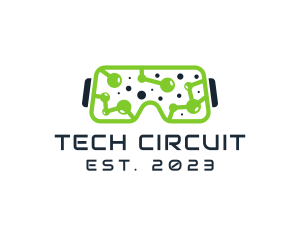 Cyber Circuitry VR Goggles logo