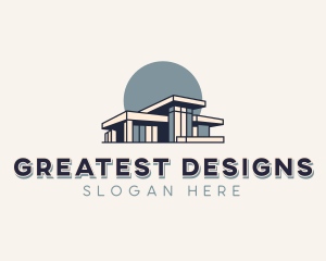 Contemporary Architect Designer logo design