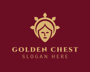 Golden Crown Princess logo design