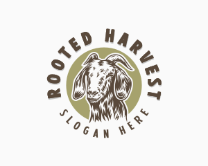 Goat Livestock Animal logo design