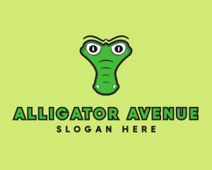 Crocodile Alligator Reptile logo