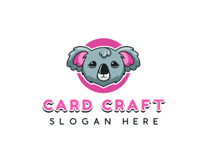 Cute Koala Bear Logo