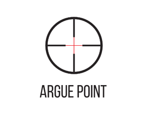 Shooting Range Target logo design