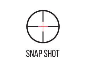 Shooting Range Target logo design