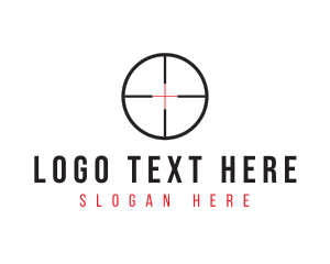 Shooting Range Target logo