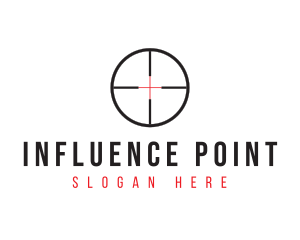 Shooting Range Target logo design