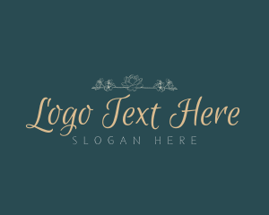 Script Elegant Business logo