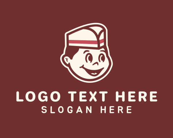 Waiter logo example 2