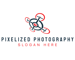 Drone Videographer Camera logo design