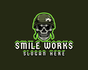Army Skull Gaming Logo
