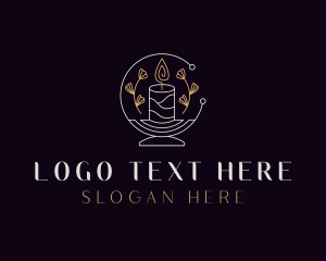 Floral Candle Decor logo