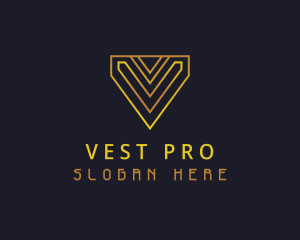 Gradient Gold Crypto logo design