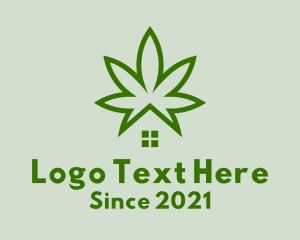 Marijuana Plant House  logo