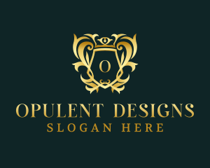 Royalty Ornamental Crest  logo design