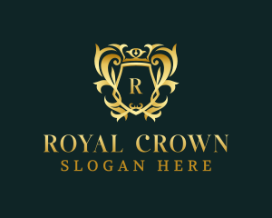 Royalty Ornamental Crest  logo design