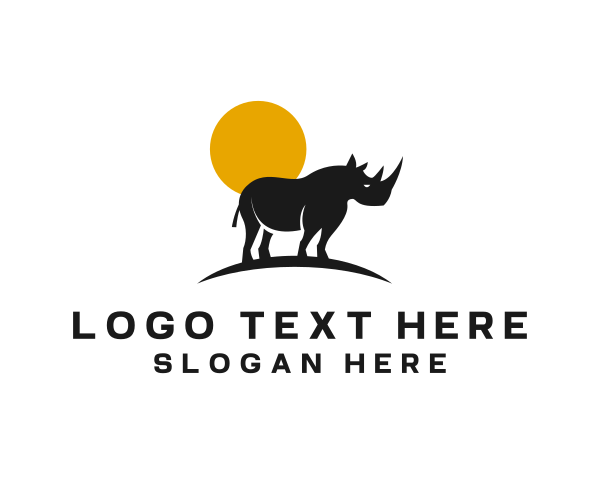 Horn logo example 4
