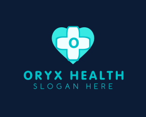 Medical Health Heart  logo design