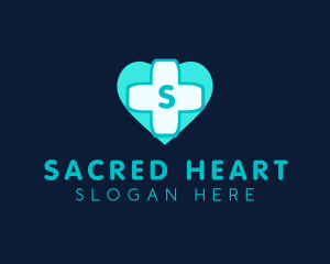 Medical Health Heart  logo design