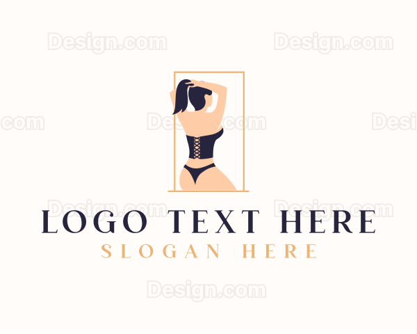 Woman Erotic Lingerie Logo