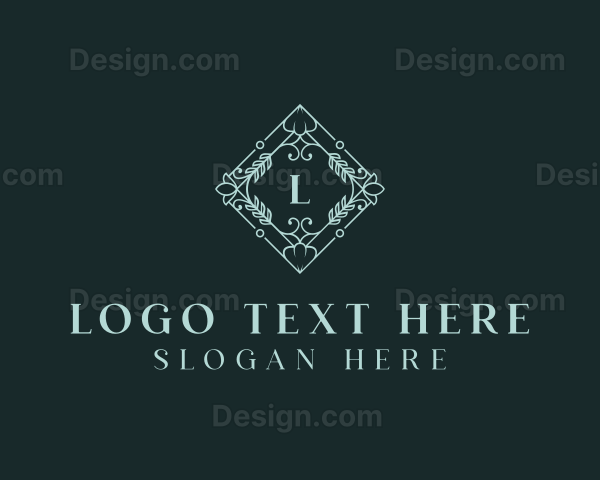 Luxury Florist Boutique Logo