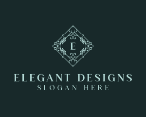 Luxury Florist Boutique logo design