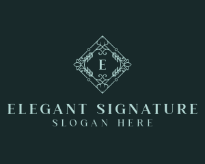 Luxury Florist Boutique logo design