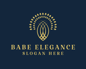 Elegant Wellness Tree  logo design