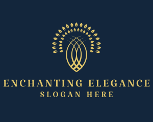 Elegant Wellness Tree  logo design