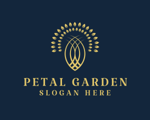 Elegant Wellness Tree  logo design