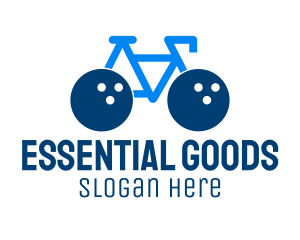 Bowling Ball Bike logo design