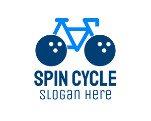 Bowling Ball Bike logo design