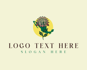 Mexico Botanical Flower logo