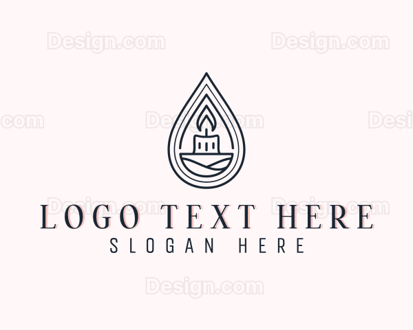 Spa Candlelight Decor Logo