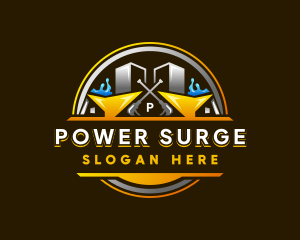 Urban Power Wash Maintenance logo design