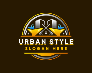 Urban Power Wash Maintenance logo design