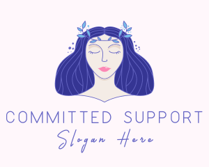 Wellness Beauty Woman logo design