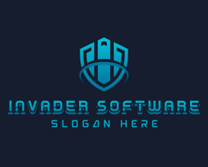 AI Shield Software logo design