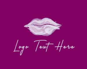 Watercolor Lipstick Cosmetics  logo