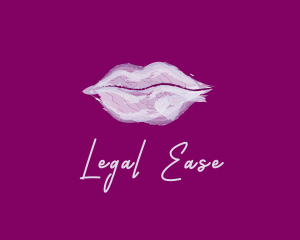 Watercolor Lipstick Cosmetics  logo