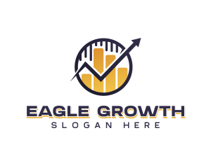 Financing Graph Growth logo design