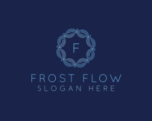 Water Wave Flow logo design